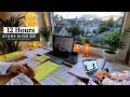 12 HOUR STUDY WITH ME | Background noise, 10-min Break, No music, Study with Merve
