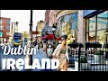 Dublin Ireland April 2022| Stephen’s green walking tour | 4K Dublin City Centre | iwalk tours