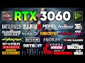 RTX 3060 Laptop Test in 50 Games at 1080p in 2022
