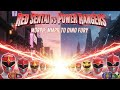 Red Rangers Full MORPH Evolution | Super Sentai vs Power Rangers | MMPR–Dino Fury 🔥