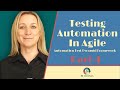 Automation Test Pyramid Framework and Testing Layers in Agile Projects