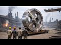 From Scrap to Giant Wheel | Amazing Foundry Casting Process @pkmechanics 