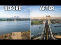 From Foundation to Mega Bridge: Complete Construction Process Over the Nile River