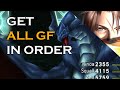 How to get All GF in Order in Final Fantasy 8