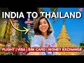 India to Thailand Travel Guide - Visa, Flights, SIM Card, Currency | Don Mueang Airport