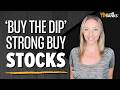 2 'Strong Buy' Stocks to Buy the Dip Right Now!? (AI + 8% Yield)