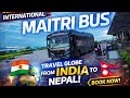 Indo-Nepal Maitri Bus Journey 🇮🇳 ➡️🇳🇵 | Dehradun to Nepal travel story