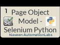 Page Object Model - Python Selenium with PyTest - Part 1