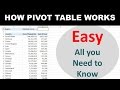Using Pivot Tables to transform Large data into Beautiful Summaries (Beginner Pivot table Tutorial)