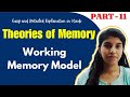 Working memory model | Theories of memory