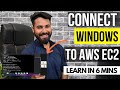 Easiest way to Setup AWS EC2 \u0026 Connect Windows for DevOps | Hindi