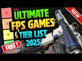 The ULTIMATE FREE FPS Tier List 2025 – From God Tier to Trash!