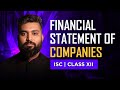 Financial Statement of Companies | Class-12 | Accounts | ISC| Shubham Jagdish | 8112601234
