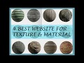 4 WEBSITES TO GET BEST MATERIALS AND TEXTURES