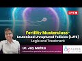 Fertility Masterclass 6 - Leutenised Unruptured Follicles (LUFS)- Logic and Treatment