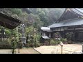 Zen Garden Ambience with Rain Sounds – Japanese Village Temple (Sleep, Relaxation, White Noise)