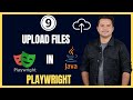 How To Upload Files In Playwright Using Java | | Playwright Java Tutorial