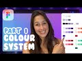 Figma Design System - Colour System (Using Variables \u0026 Tokens) | Part 1 | Figma Variables Tutorial