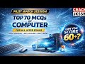Top 70 MCQs of Computer for All JKSSB Exams | Junior Assistant | JKP | JKPSI | FAA
