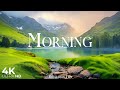 Morning 4K Ultra HD • Peaceful Nature Relaxation Film with Meditation Music |  Relaxation Film