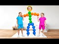 Kids play with balloons - Funny stories for kids