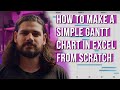 How to Make a Simple Gantt Chart in Excel | TeamGantt