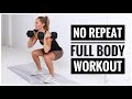 NO REPEAT Full Body Workout