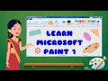 Microsoft Paint Basics - Part 1