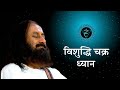 विशुद्धि चक्र ध्यान | Chakra Meditation I गुरुदेव श्री श्री रवि शंकर | सप्ताहांत ध्यान