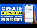 Create App with AI | Complete Flutter App Development Course (Frontend + Backend + Publish)