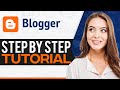 Blogger Tutorial For Beginners 2026 (Step-By-Step)