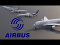 Airbus Fleet LineUp (3D)