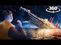 VR 360 Escape the Titanic During Sinking | You Have Only 1 Minute #360video
