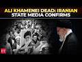 Iranian state media confirms death of Ayatollah Ali Khamenei; news anchor breaks down on air