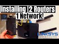 Home Networking 101- How To Connect 2 Routers in One Home Network