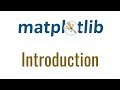 Matplotlib Tutorial 1 - Introduction and Installation