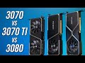 RTX 3070 vs 3070 Ti vs 3080 - 17 Game Comparison!