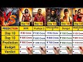 Dhurandhar 2 vs Dangal vs Pushpa 2 vs Baahubali 2 vs RRR Day 10 Box Office Collection Prediction.