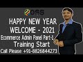 happy new year 2021 ecommerce admin panel part-1|By OSS amit Sadaphal