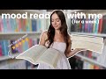 what I realistically read in a week when I'm mood reading + book club! 📚*reading vlog*