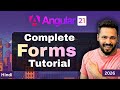 Angular Forms Complete Tutorial in Hindi | Reactive, Template Driven and Signals Forms