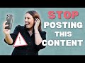 Why you should stop posting educational content