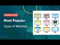 25 Most Popular Types of Websites in 2024 (With Examples)