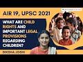 What are Child Rights and important legal provisions regarding children?