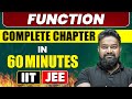 FUNCTION in 60 Minutes | Full Chapter Revision | Class 11th JEE