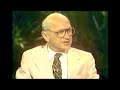 Milton Friedman with Donahue