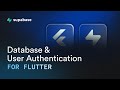 Flutter Database \u0026 User Authentication Quickstart