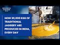 How 20,000 Kilograms Of Traditional Jaggery (Gur) Are Produced In Iqbalpura, India, Every Day