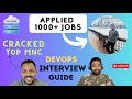 Applied 1000+ Interviews | Cracked Top MNC | DevOps Interview Experience | #abhishekveeramalla