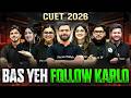 CUET 2026 Crack Karna Hai? Bas Yeh Follow Karlo | Strategy, Subjects \u0026 Study Plan